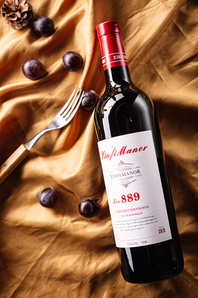 心菲莊園889赤霞珠干紅葡萄酒【15°750ml】