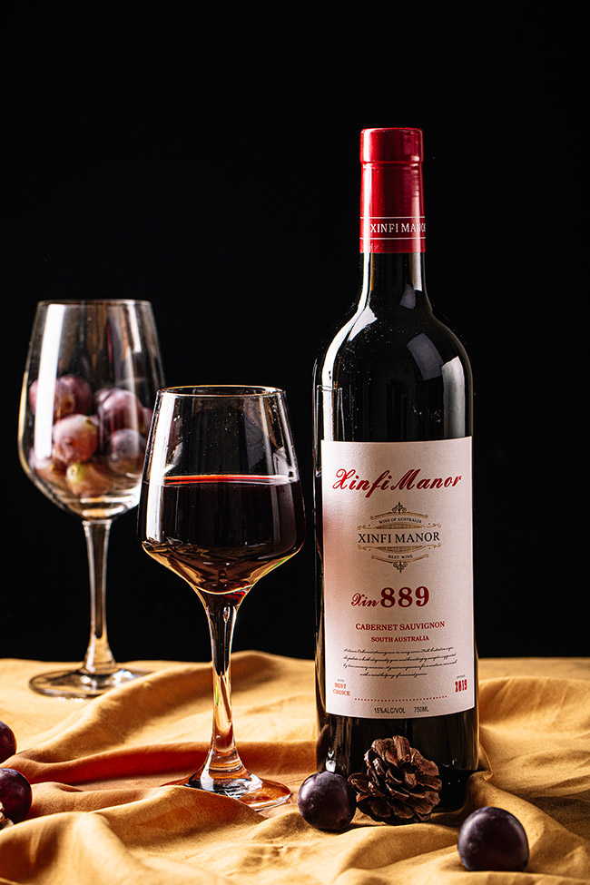 心菲莊園889赤霞珠干紅葡萄酒【15°750ml】