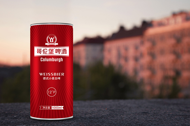 哥倫堡原漿白啤酒【12度 1000ml】