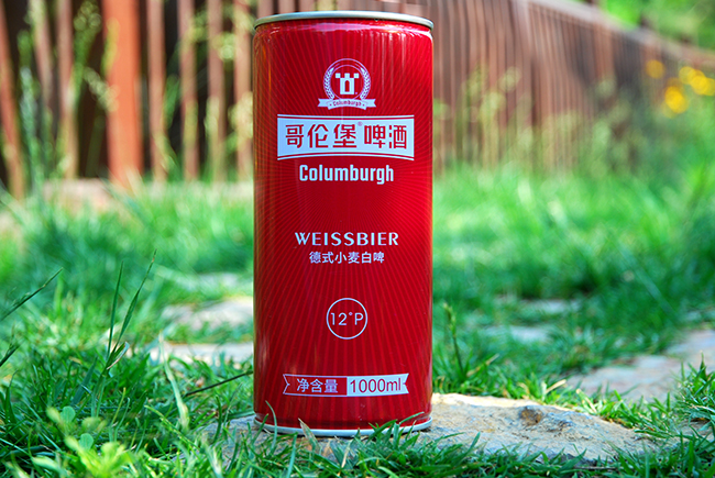 哥倫堡原漿白啤酒【12度 1000ml】
