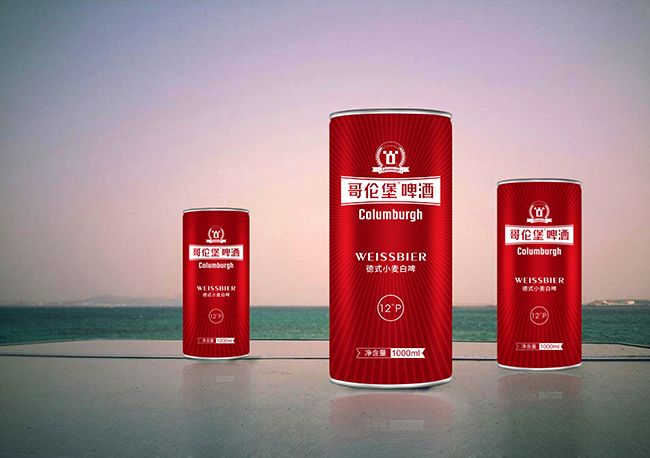 哥倫堡原漿白啤酒【12度 1000ml】