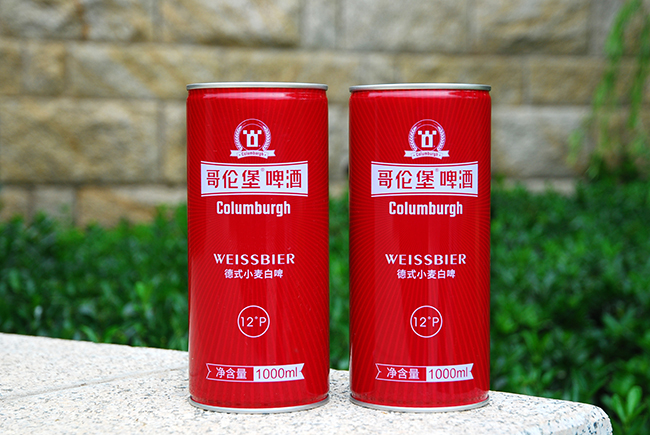 哥倫堡原漿白啤酒【12度 1000ml】