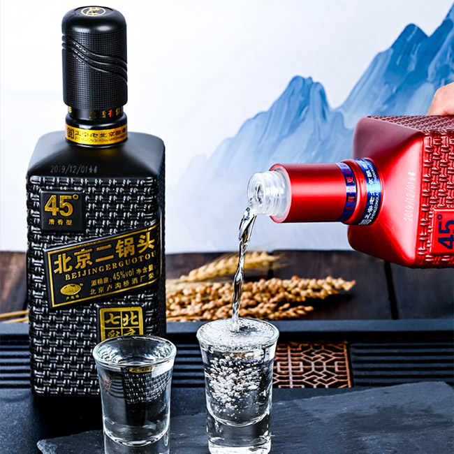 京子牛北京二鍋頭酒清香型酒加盟招商【45度500ml】