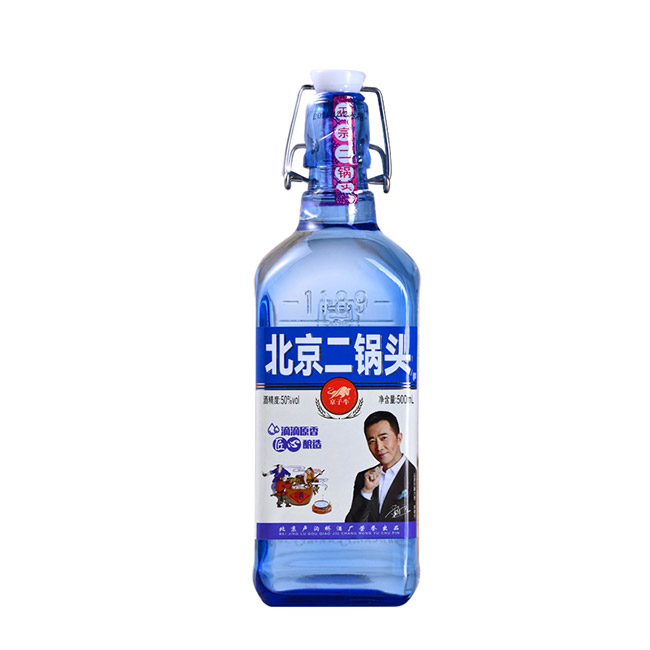 京子牛北京二鍋頭酒清香型酒加盟代理招商【50度500ml】
