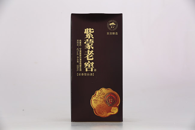 紫蒙老窖酒12 濃香型【42° 500ml】